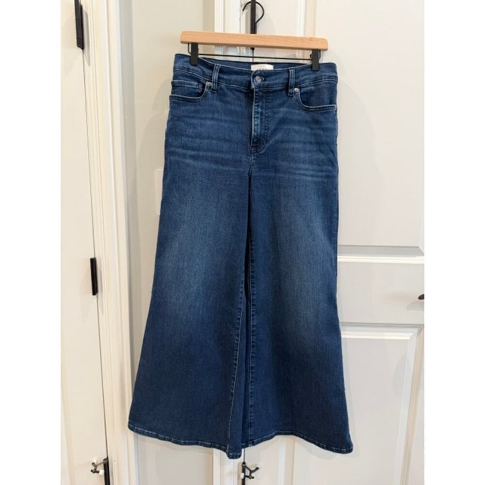 FRAME Le Palazzo Crop Wide Leg Jean in Keepsake Size: 29 - Picture 2 of 10